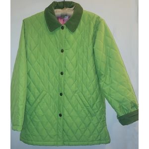 Lilly Pulitzer quilted jacket, medium